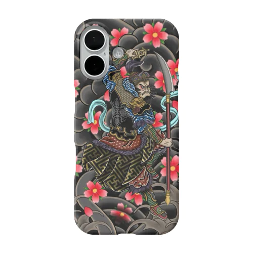 極道スマホケース毘沙門天 iPhone Smartphone Case
