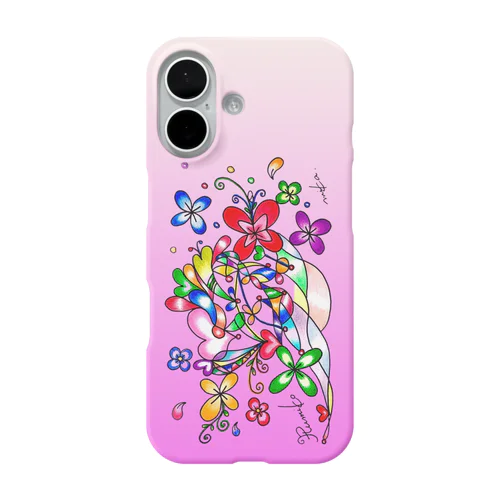 ルミ子さんのバースデーアートスマホケース iPhone Smartphone Case
