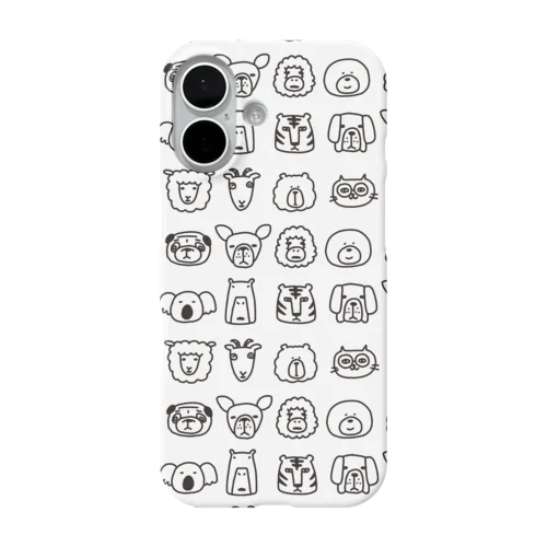 どうぶつiPhoneケース iPhone Smartphone Case