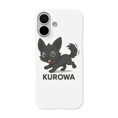 天然チワワの【クロワ】 iPhone Smartphone Case