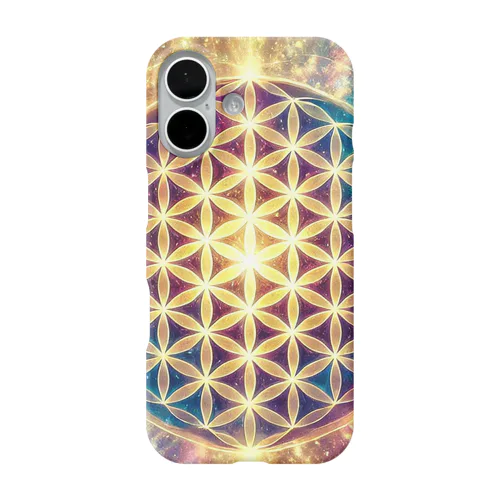 フラワーオブライフ iPhone Smartphone Case