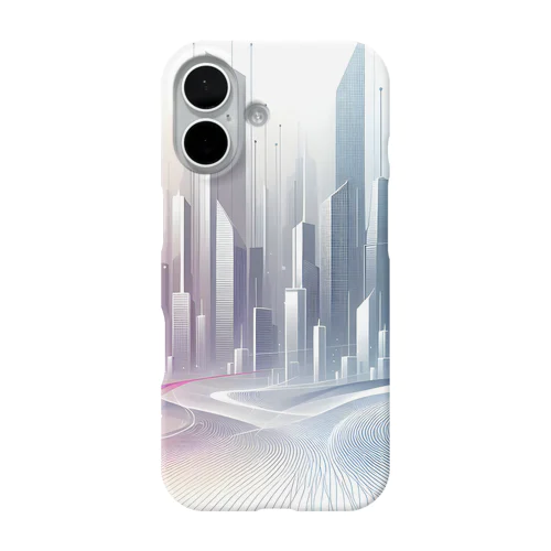 空の線 iPhone Smartphone Case