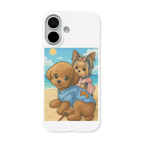 マロンとショコラの休日リゾート iPhone Smartphone Case