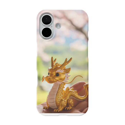 小さな黄龍様（春） iPhone Smartphone Case
