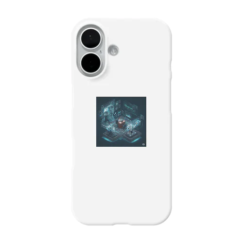 AIが導入されたオフィス iPhone Smartphone Case
