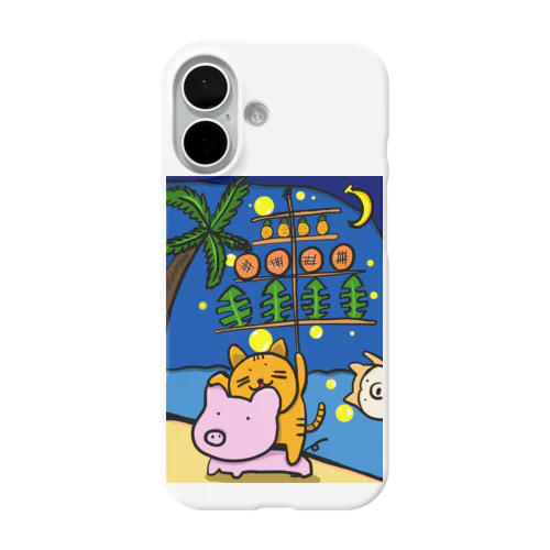 秋田とハワイ iPhone Smartphone Case