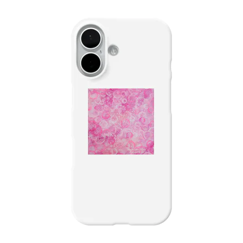ピンクの魔法 iPhone Smartphone Case