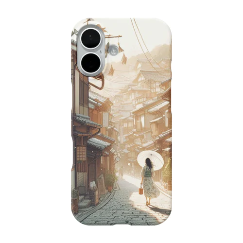 スマホケース　涼しい夏 iPhone Smartphone Case