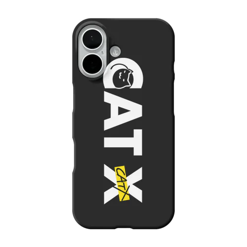 CAT Xロゴ BLACK iPhone Smartphone Case