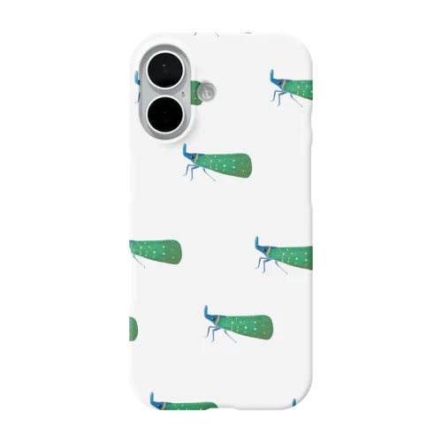 テングビワハゴロモちゃん（青）いっぱい iPhone Smartphone Case