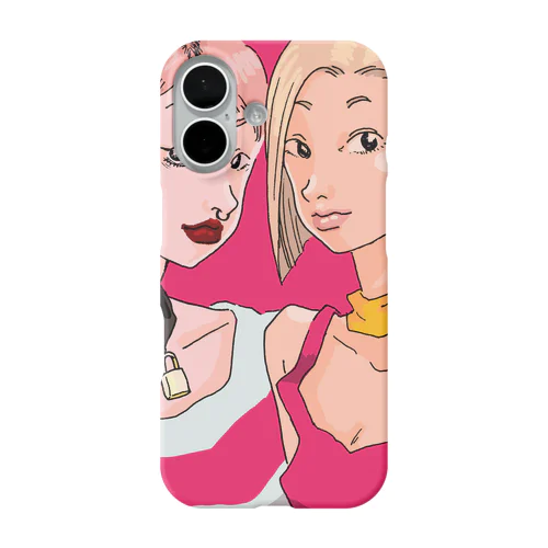 おんなじココロケース iPhone Smartphone Case