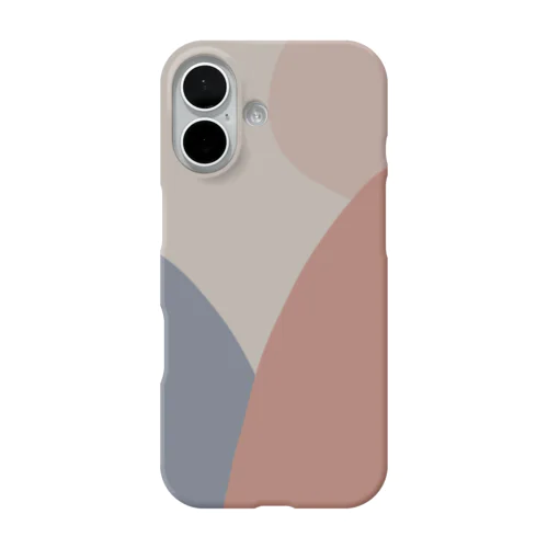レトロ柄 iPhone Smartphone Case