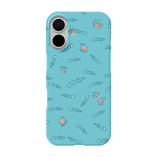 しらすと仲間たち iPhone Smartphone Case