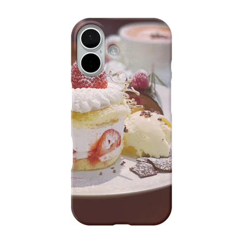 ショートケーキ🍰 iPhone Smartphone Case