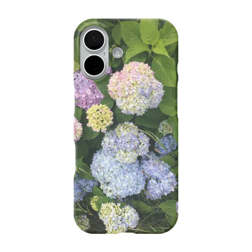 紫陽花 iPhone Smartphone Case