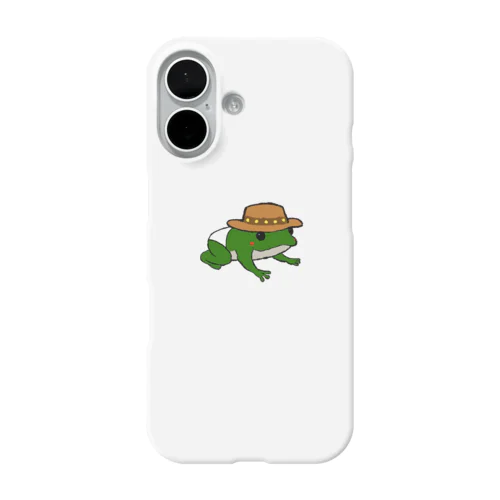 パンツを履いたカエルくん iPhone Smartphone Case