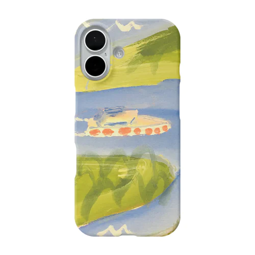 河川を行く iPhone Smartphone Case
