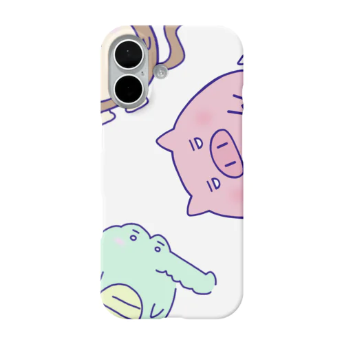 こぶたと仲間たち iPhone Smartphone Case