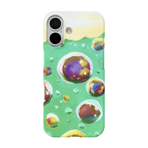 メロンクリームソーダのスマホケース iPhone Smartphone Case