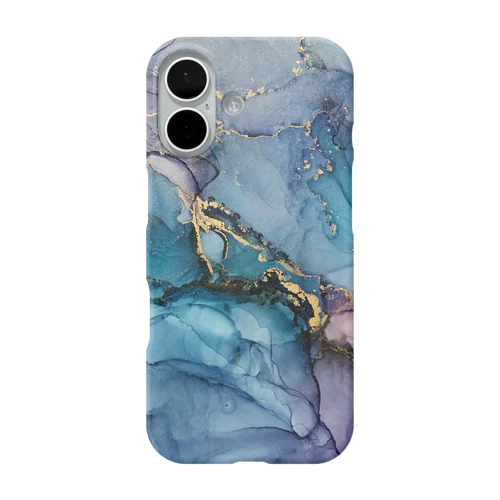 【完全オリジナル】持ち歩けるアートシリーズ アルコールインクアート iPhone Smartphone Case