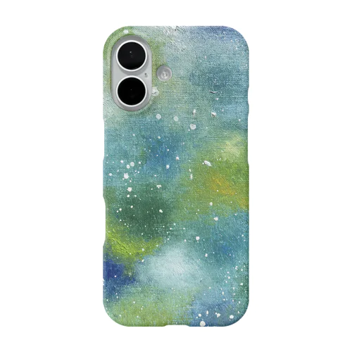 青い世界 iPhone Smartphone Case