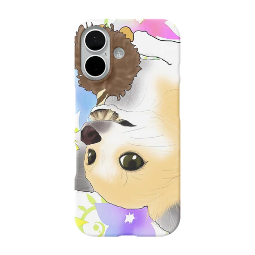 チワワの幸せ iPhone Smartphone Case