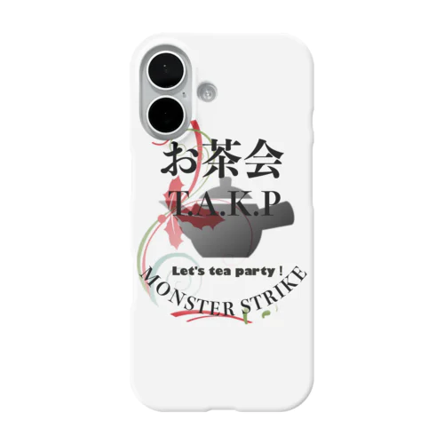 お茶会T.A.K.P teamロゴ iPhone Smartphone Case