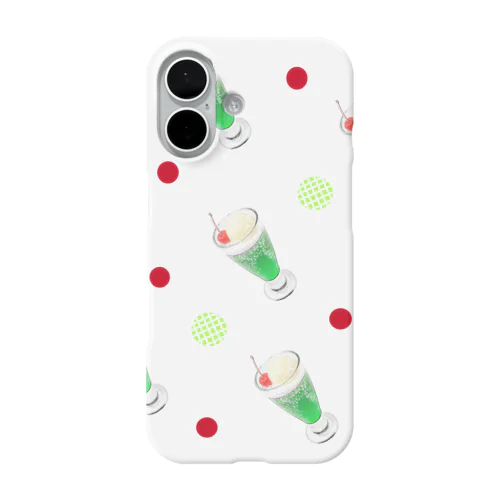 メロンソーダ iPhone Smartphone Case