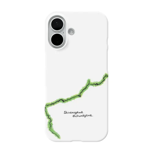 Shinanogawa./Chikumagawa. iPhone Smartphone Case