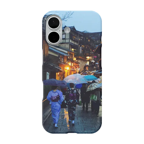 夜の京都 iPhone Smartphone Case