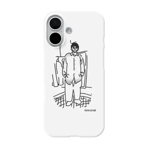 おしゃれ男 iPhone Smartphone Case