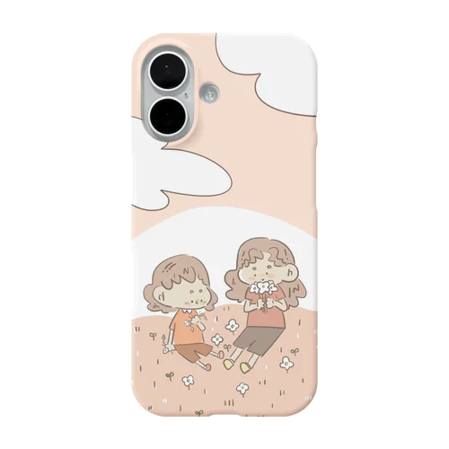 お花に優しくねスマホケース iPhone Smartphone Case