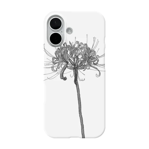 一輪【彼岸花】 iPhone Smartphone Case