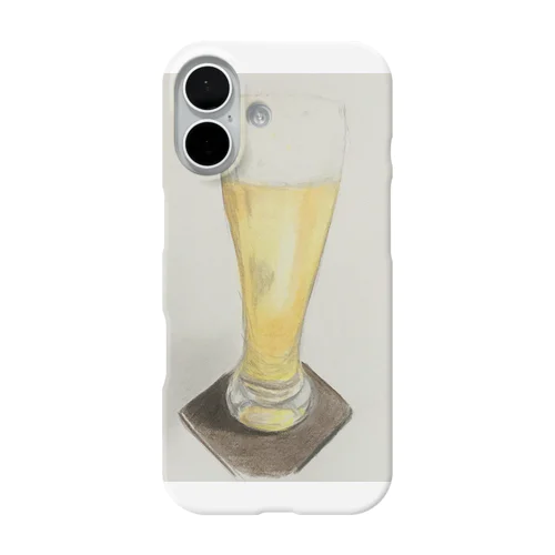 マスク×ビール iPhone Smartphone Case