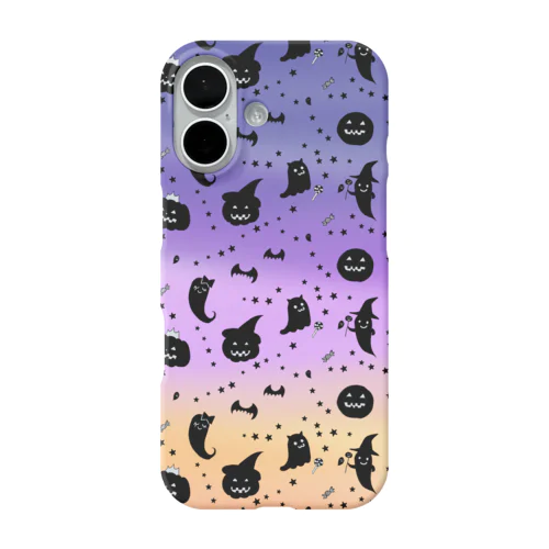 おばけパレード グラデ空 iPhone Smartphone Case