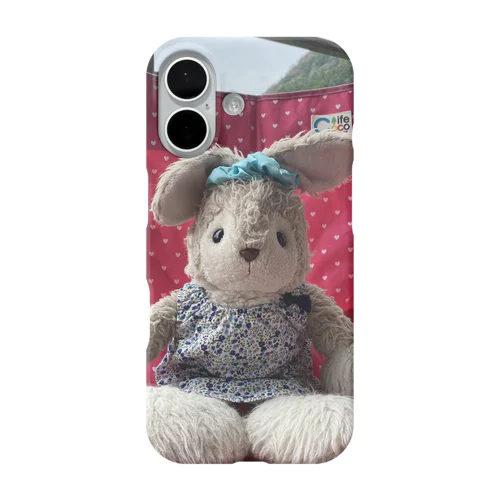 ウナ（昭和レトロあしながうさぎ） iPhone Smartphone Case