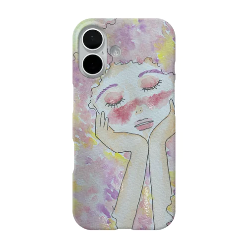 夢を見てる iPhone Smartphone Case