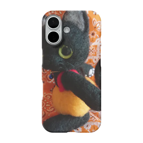 かぼちゃパンツの黒猫さん iPhone Smartphone Case