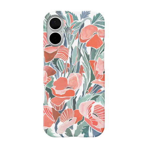 ポピー iPhone Smartphone Case