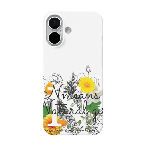 イニシャルNのおんなのこ iPhone Smartphone Case