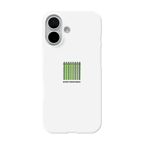【食材ワンポイント】10_g_aspara iPhone Smartphone Case