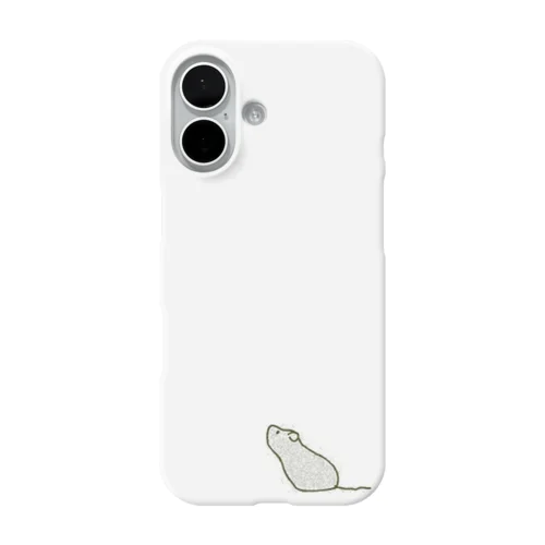 ネズミちゃんワンポイント iPhone Smartphone Case