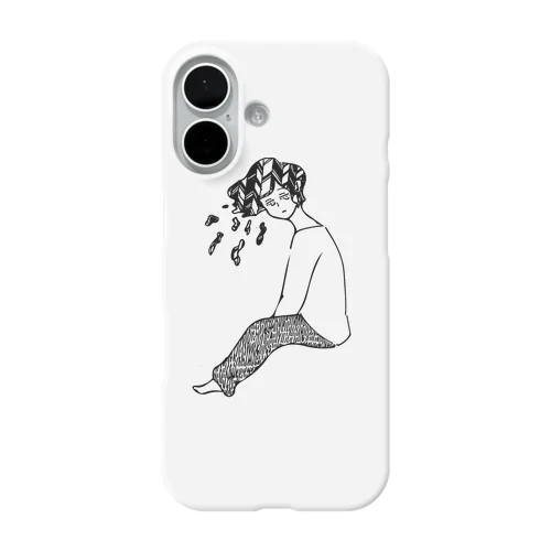 気もそぞろ iPhone Smartphone Case