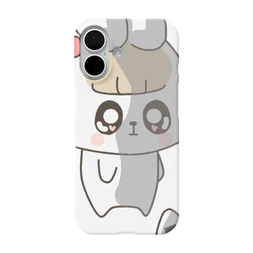 可愛すぎるうさぎとおにぎり iPhone Smartphone Case
