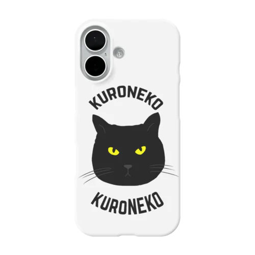 クロネコ ビッグフェイス iPhone Smartphone Case