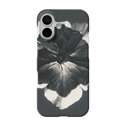 mono-petunia iPhone Smartphone Case