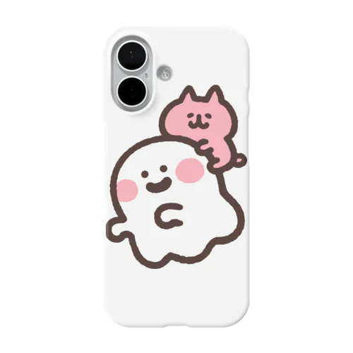 おばけとネコちゃん iPhone Smartphone Case