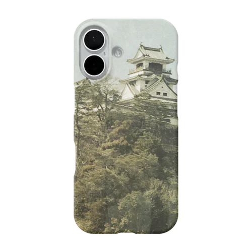 なんでもない田舎の風景「高知城」 iPhone Smartphone Case
