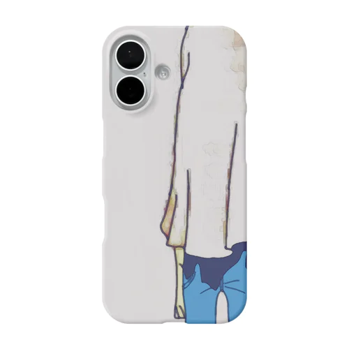 お先真っ暗 iPhone Smartphone Case