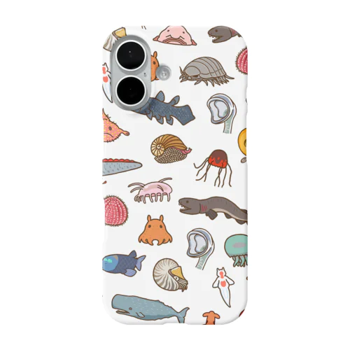 深海生物集合 iPhone Smartphone Case